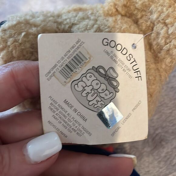 Vintage 2002 Boston Red Sox teddy bear with wooden bat - Picture 2 of 5